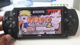 CONTEST SUPERB amp CHEAP PSP  8GB Handheld Console X6 10000 Games from TOMTOP  Unboxing amp Review [upl. by Nylitak696]