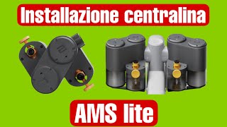 Montaggio centralina AMS LITE su pezzo stampato in 3d per enclouser bobine [upl. by Naara]