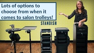 Salon Trolleys  Standish Salon Goods [upl. by Atiuqin358]