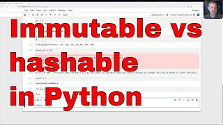 Immutable vs hashable Whats the difference [upl. by Ayin805]