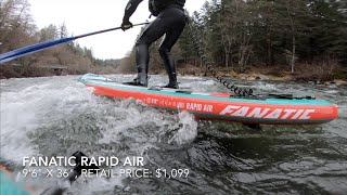 2019 Fanatic Rapid Air Inflatable SUP Review [upl. by Aiela]