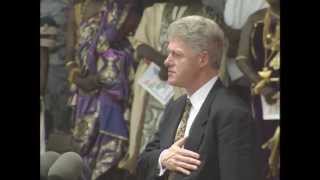 President Clintons Remarks in Ghana 1998 [upl. by Tipton]