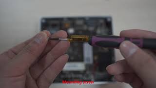 Removing and Replacing the SSD for a BMAX Mini PC B2 B3 B4 B5 [upl. by Ailahtan]