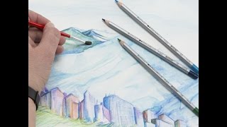 Artist Watercolor Pencils Review by Raffine  Jerrys [upl. by Brig]