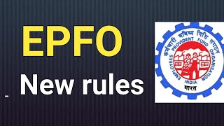 EPFO updates New rules employeespensionerstv [upl. by Ainotna]