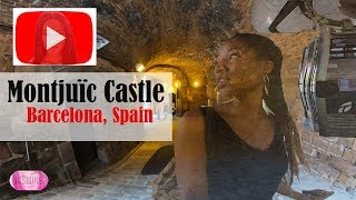 Montjuïc Castle Barcelona Spain INSIDE THE CASTLE  TRAVEL VLOG  Solo Travel [upl. by Carolann470]