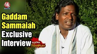 Chindu Yakshaganam Artist Gaddam Sammaiah Exclusive Interview  Telangana Animuthyalu 16052015 [upl. by Romine]