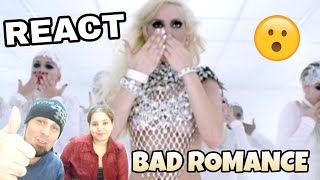 REAGINDO LADY GAGA  BAD ROMANCE REACT [upl. by Nylirret]