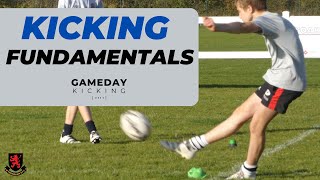 GAMEDAY KICKING  Rugby Workshop  Kicking Fundamentals [upl. by Gallard]