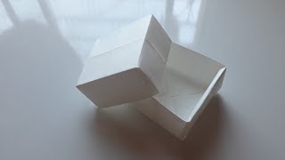 Como fazer uma caixa de papel origami [upl. by Deloria467]