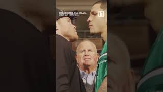 CANELO ALVAREZ VS EDGAR BERLANGA SPICY FACE OFF [upl. by Richelle628]