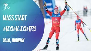 Krueger claims his first victory in Holmenkollen 50K  Oslo  FIS Cross Country [upl. by Ludwigg]