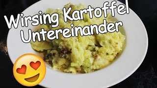 Wirsing Kartoffel Untereinander VEGAN IrasRezepte [upl. by Kaspar]