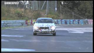 First Spy Video of BMW 4 Series Gran Coupe F36  in action on Nurburgring [upl. by Godding]