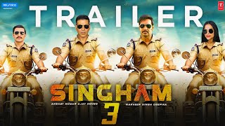 Singham 3 Official Trailer  Akshay Kumar  Ajay Devgn  Ranveer Singh  Singham again Trailer [upl. by Atiram]