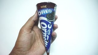 Oreo Cornetto Ice Cream Cone with Oreo Disc [upl. by Iolande]