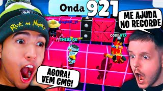 😱INVADI A LIVE DO KTX PRA BATER O RECORDE MUNDIAL DE ONDAS DO BLOCK DASH INFINITO 🔥 [upl. by Reba]