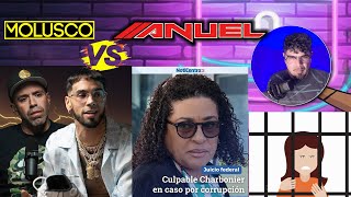 Molusco molesto con Anuel AA por usar a su hijo  Tata Charbonier fue encontrada culpable [upl. by Ellevart214]