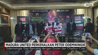 Madura United Perkenalkan Peter Odemwingie [upl. by Laurin]