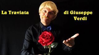 La TRAVIATA di Giuseppe Verdi LOPERA a Scuola in 5 minuti ti racconto la trama [upl. by Ifill]