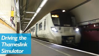 Driving The Thameslink Simulator [upl. by Reinald]