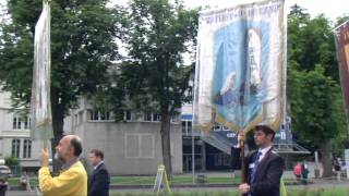 Lourdes 2011  Waterford Ireland the eucharistic procession [upl. by Ledarf]