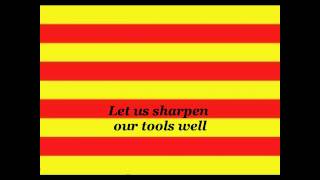 Catalonia National Anthem english subtitles [upl. by Gabbey378]