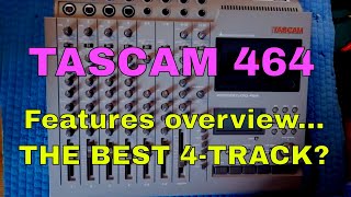 Tascam 464 Portastudio review comparison amp features overview [upl. by Shaver]