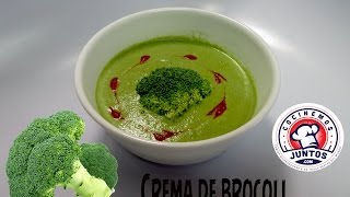 Receta de Crema de brocoli [upl. by Blackburn]