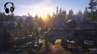 Red Dead Redemption 2  Peaceful Evening Ambience in Strawberry [upl. by Assen]