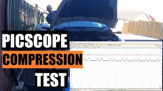 GOOD vs BAD RELATIVE COMPRESSION TEST PicoSope 2204A and Hantek CC650 Mechanic Mindset [upl. by Rann]