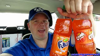 Reed Reviews Fanta vs Orange Crush Soda [upl. by Ev]