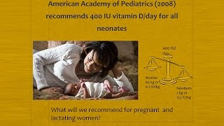 Vitamin D Requirements of the Pregnant Woman NICHD Vitamin D Lactation Summary Data [upl. by Modern]