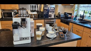 DeLonghi Rivelia Kaffeevollautomat mit wechselbaren Bohnenbehälter DeLonghi EXAM44055  TEST [upl. by Niarbo]