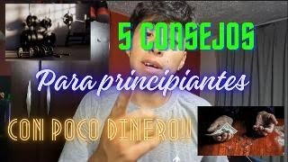 5 Consejos practicos para PRINCIPIANTES en el gym con POCO DINERO [upl. by Grannias681]