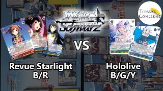 Revue Starlight BR vs Hololive BGY Weiss Schwarz [upl. by Ailecra]