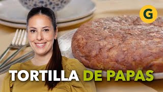 UN CLÁSICO TORTILLA de PAPAS 🥔 por Estefanía Colombo  El Gourmet [upl. by Elocel]