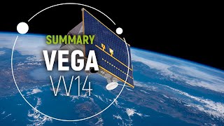 Flight VV14  Vega Summary  Arianespace [upl. by Aniez123]