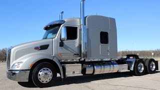 2018 Peterbilt 579 565hp 2050 Torque Owner Operator Spec Platinum Interior [upl. by Inar]