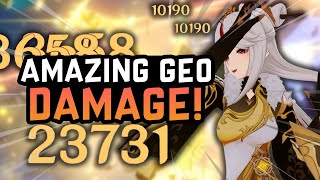 NINGGUANG IS INCREDIBLE Ningguang Main DPS amp Burst DPS Build Guide NEW INAZUMA  Genshin Impact [upl. by Nonahs]