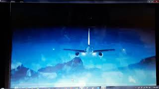 Aeroflot flight 593 Crash Animation [upl. by Edmea]