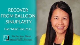 How Fast Will You Recover from Balloon Sinuplasty [upl. by Pammy]