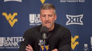 WVU Basketball Josh Eilert Press Conference  Oct 10 2023 [upl. by Belle]