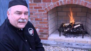 Think small when burning wood in your fireplace ChimneySafetyWeek [upl. by Box954]