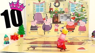 Peppa Pig Christmas Advent Calendar Door Number 10 [upl. by Martinelli194]