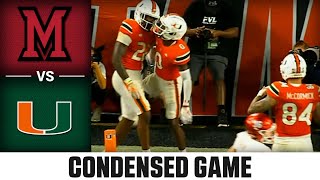 Miami OH vs Miami Condensed Game  2023 ACC Football [upl. by Laney]