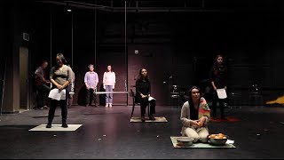 Devised Theatre Class Presents quotBecause You Are Herequot [upl. by Einre]