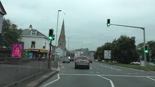 Driving Through Plymouth To The Ferry Port Plymouth Devon England Saturday 31st August 2024 [upl. by Artied898]