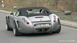 Wiesmann GT MF5 Roadster  Twin Turbocharged V8 Sounds [upl. by Hnahc629]