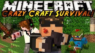 Minecraft Crazy Craft  JOURNEY TO THE ANT DIMENSION [upl. by Yk719]